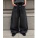  широкий брюки джинсы DIRTY DAMAGE BAGGY DENIM PANTS| Vintage Like повреждение Buggy Denim брюки мужской женский 