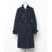 [NATURAL BEAUTY BASIC] тренчкот MEDIUM темно-синий женский 