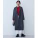  пальто Пальто Честерфилд ребра in комфорт длинный love .. шерсть . материалы. сверху товар длинное пальто [ угольно-серый ] женский 