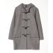 [URBAN RESEARCH DOORS] полупальто "даффл коут" - серый мужской 
