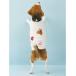  собака одежда [CAT&DOG]bebi Moco Bear SaGa la вышивка тянуть over 