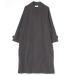 [remer] пальто с отложным воротником SMALL серый мужской 