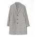 [green label relaxing] Пальто Честерфилд X-SMALL серый мужской 