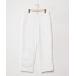 [NANO universe] легкий брюки M белый мужской 
