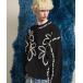  свитер вязаный [UNISEX]Oni-Waffle Flower Embroidery Prime-Over Crew Neck Knit Pul