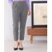  брюки [ порванный mek брюки ]2WAY стрейч ворсистый .. конические брюки женский 