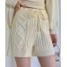 [LADY LIKE] шорты M слоновая кость женский 