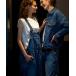 [DENIM DELIGHT DAYS ] комбинезон 28 индиго b люмен z