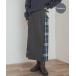 �����O �X�J�[�g �u�ʒ��vO�fNEIL OF DUBLIN�~DOORS�@COMBI QUILT SKIRT