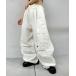 [WHO'S WHO gallery] брюки-карго FREE белый женский 