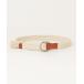 [BALLERI] ремень - бежевый женский 