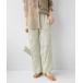 [JOURNAL STANDARD relume] легкий брюки FREE зеленый женский 