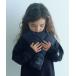  muffler [TAION] Basic down muffler ( Leopard ) / Kids Kids ребенок мужчина девочка 