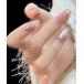  искусственные ногти наклейки на ногти жемчуг линия обнаженный цвет искусственные ногти 