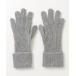 [Johnstons of Elgin] перчатки FREE светло-серый женский 