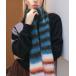  muffler палантин окантовка рисунок mo волосы muffler / Striped mohair muffler женский 