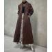 [&amp;g'aime] Пальто Честерфилд FREE Brown женский 