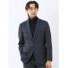  повседневный костюм [ стрейч .pi кольцо омыватель bru легкий уход a]taka кий 2 кнопка жакет проверка темно-синий ( выставить возможность ) мужской 