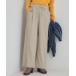  брюки [ колодка теплый ] широкий легкий брюки женский 