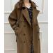 [ABITOKYO] Пальто Честерфилд FREE Brown женский 