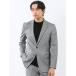  повседневный костюм [ стрейч омыватель bru]taka кий 2 кнопка жакет серый ( выставить возможность ) мужской 
