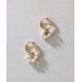 [ear PAPILLONNER] серьги ( обе уголок для ) FREE Gold женский 