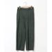 [ABAHOUSE] брюки 34 зеленый мужской 