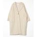 [hinari] Пальто Честерфилд SMALL бежевый женский 