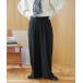  брюки из твила [ZOZO ограничение ] уборная возможно / NEW широкий слаксы женский 