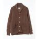[coen] вязаный кардиган MEDIUM Brown мужской 