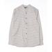 [MONO-MART] в клетку рубашка с длинным рукавом M бежевый мужской 