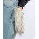  очарование искусственный мех нежный ... брелок для ключа / сумка очарование ( Short ) женский мужской 