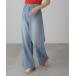 [FREE'S MART] Denim брюки MEDIUM свет индиго голубой женский 