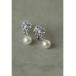 [niana] серьги ( обе уголок для ) FREE серебряный женский 