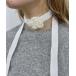  короткое колье WEGO/ цветок вязаный короткое колье женский 