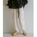 [niko and...] брюки-карго LARGE слоновая кость женский 