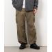  брюки-карго полиэстер tsu il широкий Silhouette брюки-карго мужской 