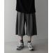 [remer] укороченные брюки SMALL серый мужской 