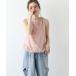 [AMELY] безрукавка tops свободный Pink Lady -s