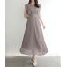  One-piece la full pin tuck плиссировать One-piece 
