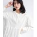 [CHAN ME] длинный рукав туника LARGE белый женский 