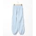 [BARELY BLUE] брюки-карго SMALL голубой женский 