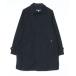 [BEAMS] пальто с отложным воротником - темно-синий мужской 