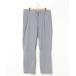 [coen] легкий брюки LARGE серый мужской 