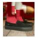[VANS] туфли без застежки 9 черный мужской 