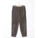[NANO universe] вельвет брюки S Brown мужской 