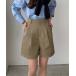 [callautia] шорты MEDIUM бежевый женский 