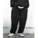 [BROKEN BASE] легкий брюки MEDIUM черный мужской 