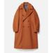 [HARE] пальто с отложным воротником SMALL orange мужской 