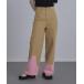 [miette] брюки-чинос FREE бежевый женский 
